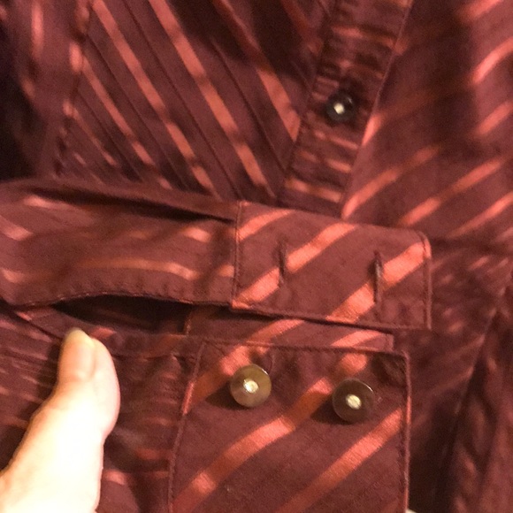 Apostrophe stretch long sleeved blouse 18/20 - Picture 4 of 5